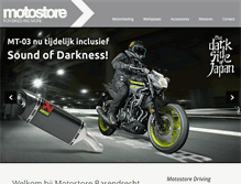 Tablet Screenshot of motostorebarendrecht.nl